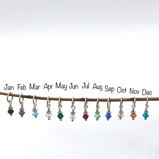 Swarovski Crystal Bead Drop Charms -Birthstone or just your favorite color